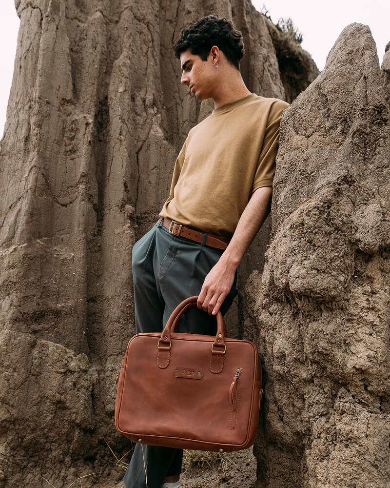 Men's leather accessories