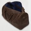 Weekender cuero café oscuro
