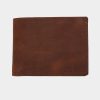 Billetera de cuero café