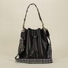 Bucket Bag cuero negro
